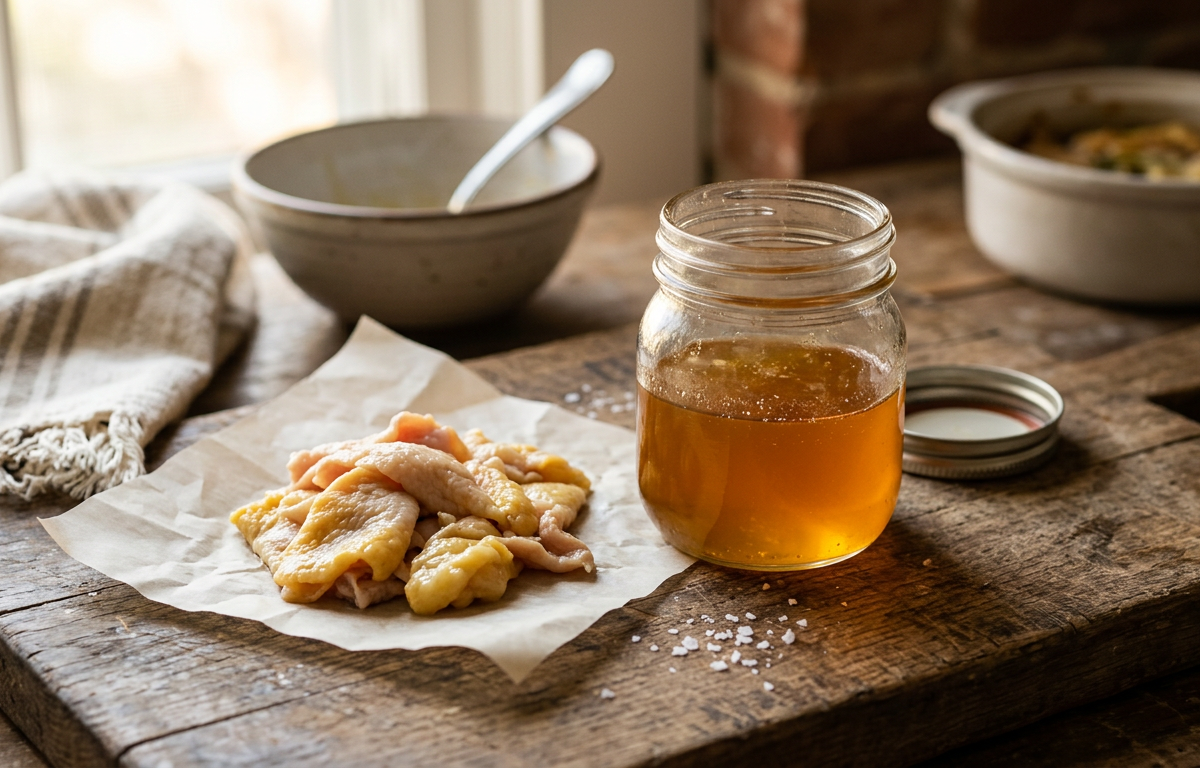 Schmaltz Recipe: How to Render Chicken Fat | Crave