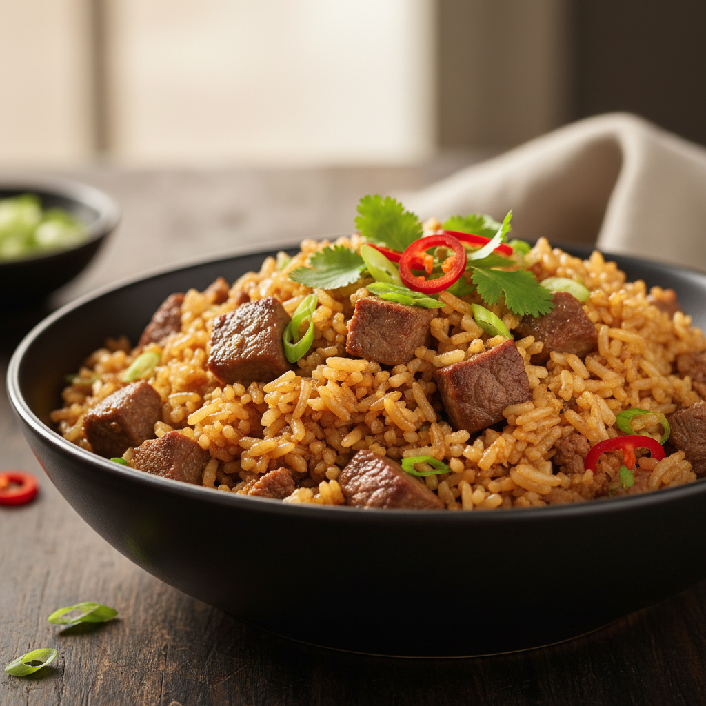 Beef Tallow Fried Rice | Crave